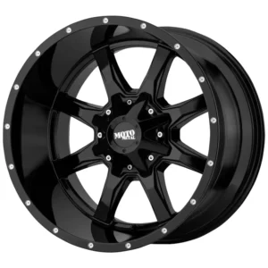 Moto Metal® MO970680673A00US Aluminum Black Wheel - 16 in. X 8 in., 6 x 5.5 Bolt Pattern
