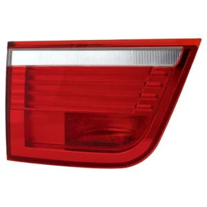 Replacement Driver Side, Inner Tail Light, with Bulb, Halogen, Clear and Red Lens