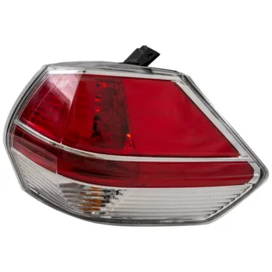 Replacement Passenger Side, Outer Tail Light, with Bulb, Halogen, Clear and Red Lens, 15-16 Japan/Korea/USA Built Vehicle