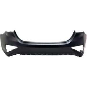 Replacement Sedan Rear Primed Bumper Cover
