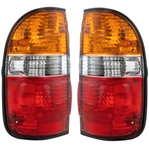 Replacement Driver and Passenger Side Halogen Tail Light, With bulb(s), OE Replacement