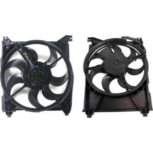 Replacement OE Replacement Radiator and A/C Condenser Fan Driver and Passenger Side, Single fan