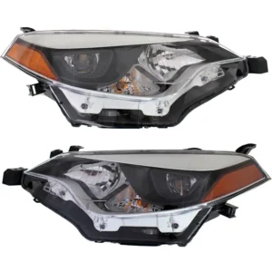 Replacement Driver and Passenger Side LED Headlight, With bulb(s), OE Replacement