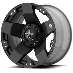 XD® XD77578067310 Aluminum Matte Black Wheel, 17 in. X 8 in., 6 x 5.5 Bolt Pattern